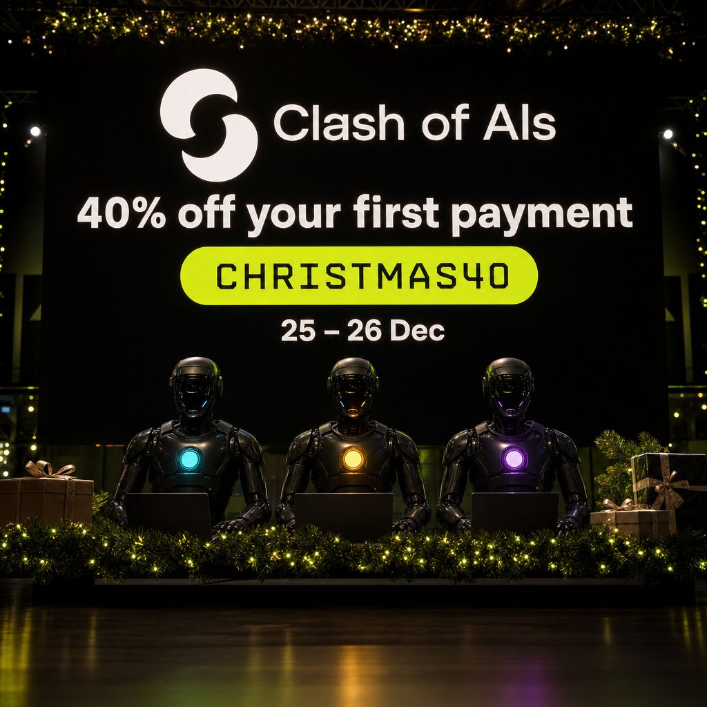 Christmas 40% off key art